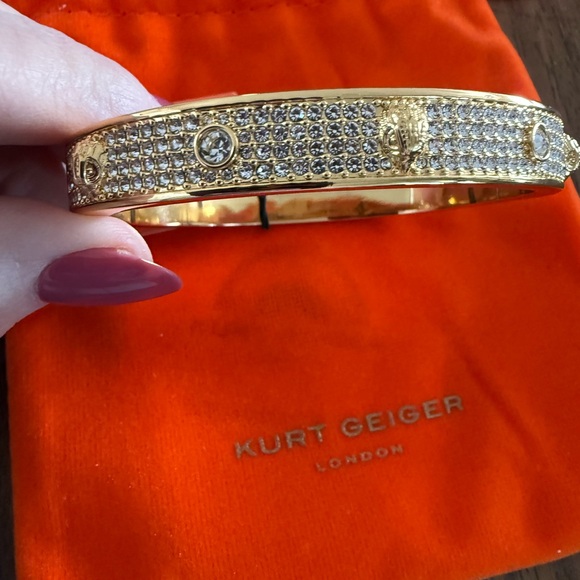 Kurt Geiger Jewelry - Kurt Geiger Gold and Silver Crystal Bracelet